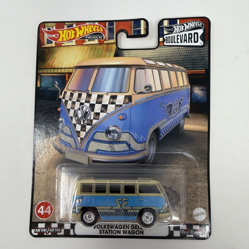 2020 Hot Wheels Premium Boulevard VOLKSWAGEN DELUXE STATION WAGON Real Riders NM